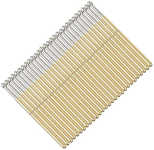 Generic P100 series Pogo pin with different tip shape Spring Test Probes Pin P100 series (R100-4W Receptacle, 50)