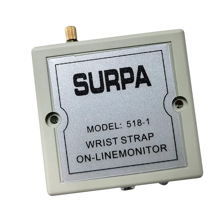 SURPA 518‑1 Online ESD Wrist Strap Monitor