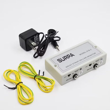 SURPA 518‑2 Online ESD Wrist Strap Monitor